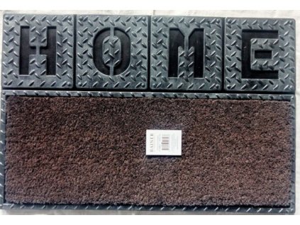 588289 Rohož guma & kokos HomeSteel 40x60x2,3cm