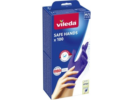 Vileda Safe hands 100ks ML (1)